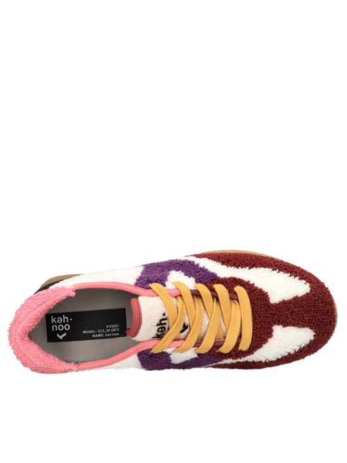 Fabric sneakers KEH NOO | S00KW9724ROSSO-BIANCO-VIOLA-ROSA